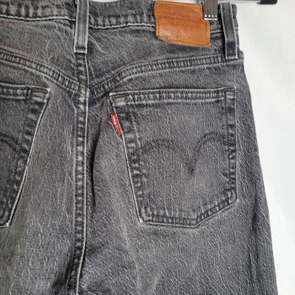 Levi's 501 S Skinny Gray Wash Buttonfly Jeans Women's Size Waist 25 - Picture 8 of 15